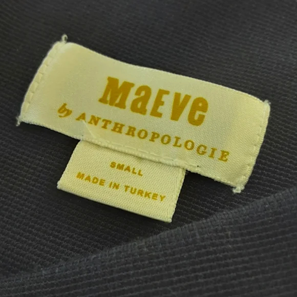 ANTHROPOLOGIE MAEVE NAVY HI-WAIST MINI SKIRT SZ S - Picture 6 of 8